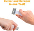 Canopus Retractable Box Cutters, Utility Knife, (Box of 12), Made in USA